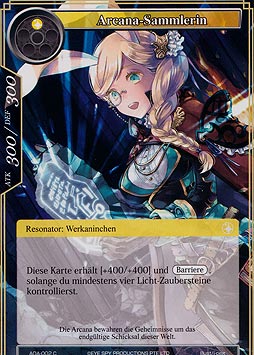 Arcana-Sammlerin