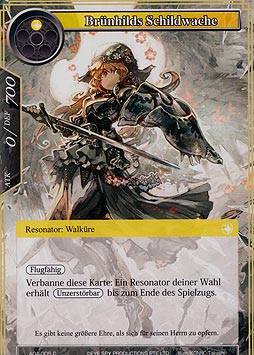 Brünhilds Schildwache