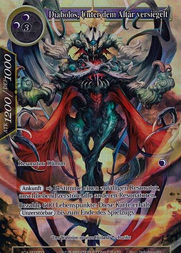 Diabolos, Unter dem Altar versiegelt