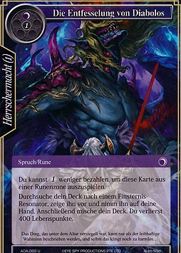 Die Entfesselung von Diabolos