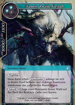 Fenris, Zweite Gestalt