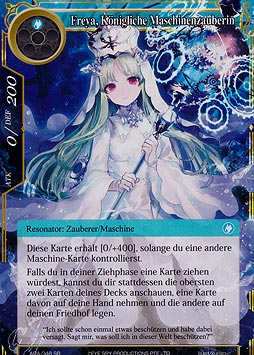 Freya, Königliche Maschinenzauberin