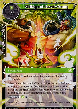 Shikigami-Beschwörung