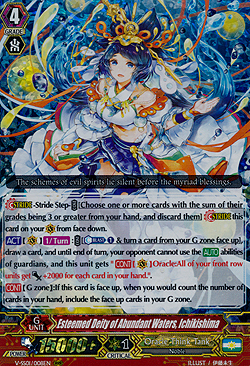 Abundant Water Honorable Deity, Ichikishima