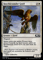 Beschützender Greif