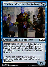 Bewohner der Gasse der Weisen