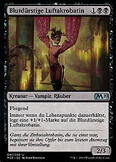 Blutdürstige Luftakrobatin