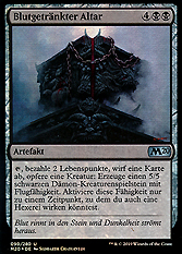 Blutgetränkter Altar