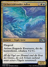 Lichtstrahlender Adler