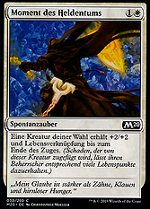 Moment des Heldentums