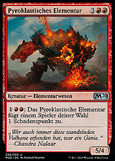Pyroklastisches Elementar