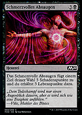 Schmerzvolles Absaugen