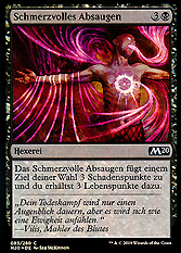 Schmerzvolles Absaugen