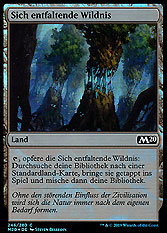 Sich entfaltende Wildnis