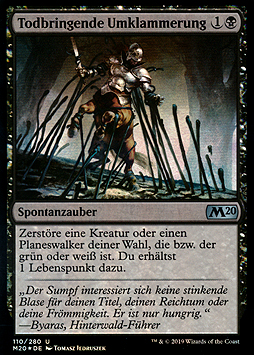 Todbringende Umklammerung