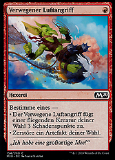 Verwegener Luftangriff