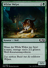 Wilder Welpe