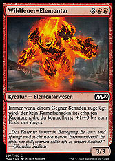 Wildfeuer-Elementar