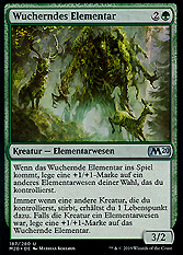 Wucherndes Elementar