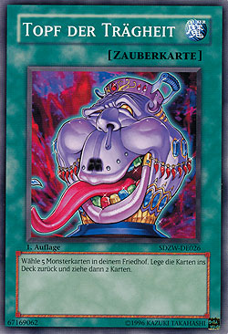 Topf der Trägheit Zombie World Structure Decks