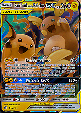 Raichu & Alola-Raichu GX