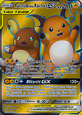 Raichu & Alolan Raichu-GX