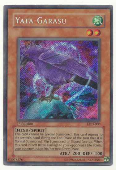 Yata-Garasu Legacy of Darkness Boosterserien Yugi Einzelkarten Yu-Gi-Oh ...