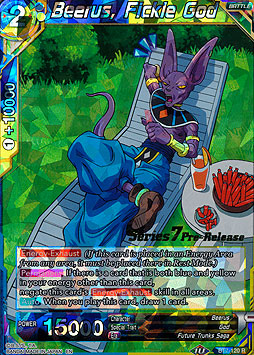 Beerus, Fickle God