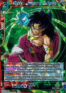 Broly, Demonic Origins