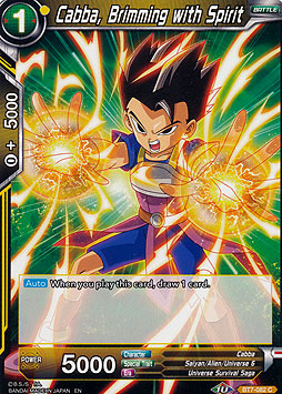 Cabba, Brimming with Spirit