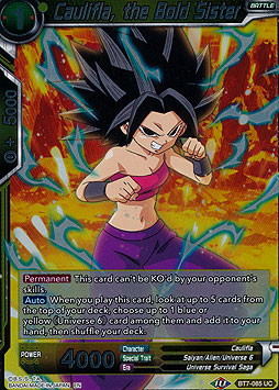 Caulifla, the Bold Sister