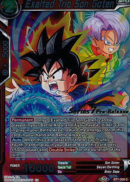 Exalted Trio Son Goten