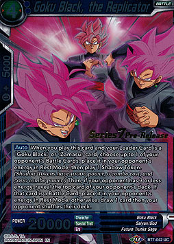 Goku Black, the Replicator