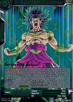 SS Broly, Legend Unleashed