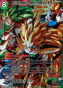 SS3 Scramble - Raditz, Vegeta & Broly