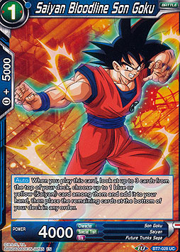 Saiyan Bloodline Son Goku
