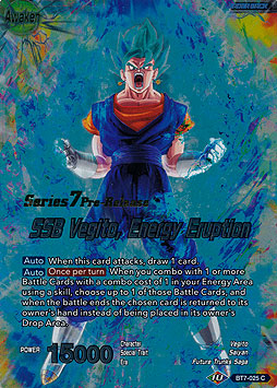 Son Goku & Vegeta // SSB Vegito, Energy Eruption