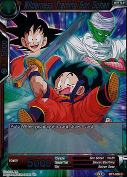 Wilderness Training Son Gohan