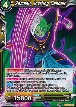 Zamasu, Inviting Despair