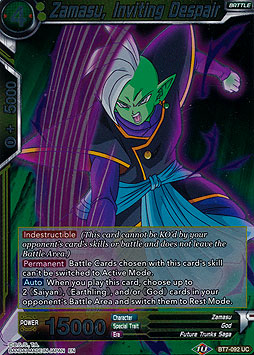 Zamasu, Inviting Despair