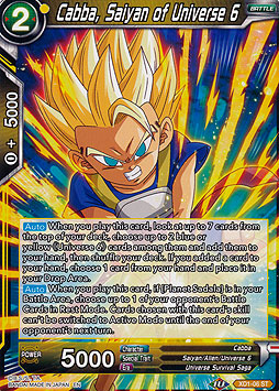 Cabba, Saiyan of Universe 6
