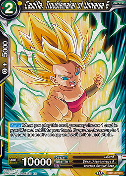 Caulifla, Troublemaker of Universe 6