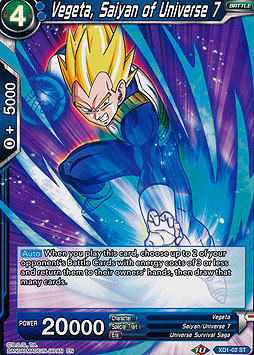 Vegeta, Saiyan of Universe 7