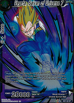 Vegeta, Saiyan of Universe 7