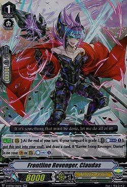 Frontline Revenger, Claudas