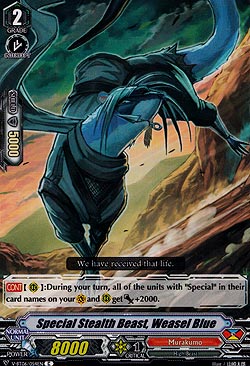 Special Stealth Beast, Weasel Blue