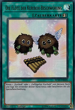 Die Flöte der Kuriboh-Beschwörung