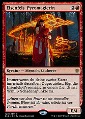 Eisenfels-Pyromagierin