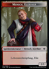 Mensch, Kleriker Token