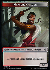 Mensch, Krieger Token